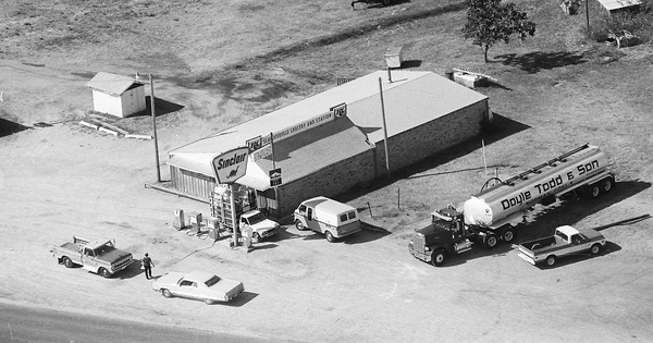 Vintage Aerial photo from -1986 in Cleveland County, OK