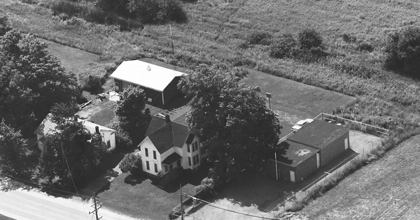 Vintage Aerial photo from 1989 in Ashtabula County, OH