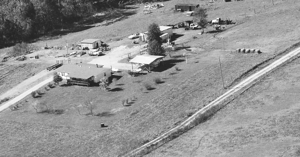 Vintage Aerial photo from 1993 in Iredell County, NC