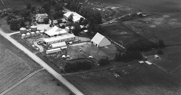 Vintage Aerial photo from 1981 in Nemaha County, NE