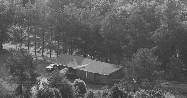 Vintage Aerial photo from 1986 in Jackson County, AL
