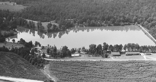 Vintage Aerial photo from 1983 in Geneva County, AL