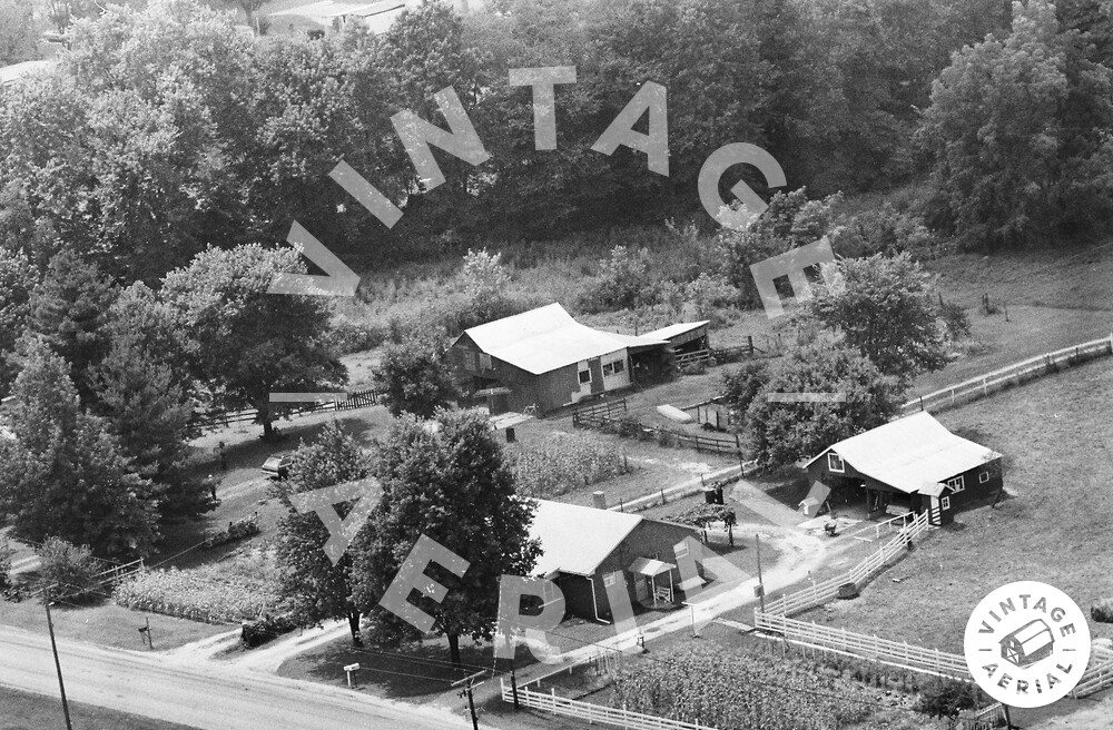 Vintage Aerial Indiana Clay County 1982 23LCL28