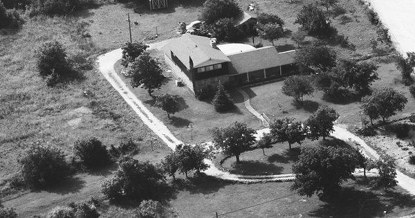 Vintage Aerial photo from 1983 in Williamson County, TX