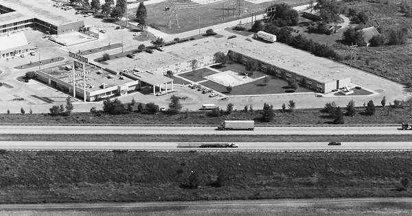 Vintage Aerial photo from 1983 in Lancaster County, NE