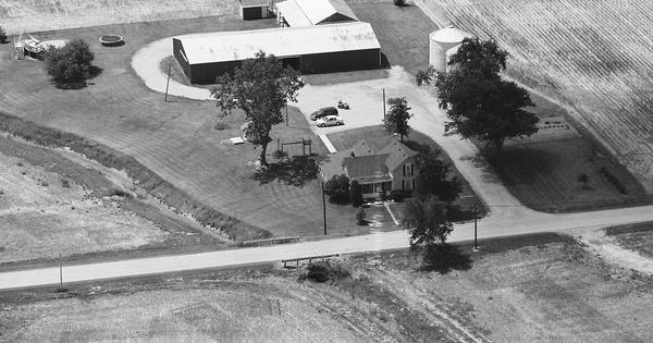 Vintage Aerial photo from 1997 in Paulding County, OH
