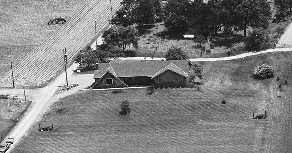 Vintage Aerial photo from 1976 in Putnam County, OH