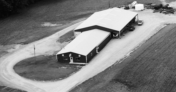 Vintage Aerial photo from 1975 in Ross County, OH