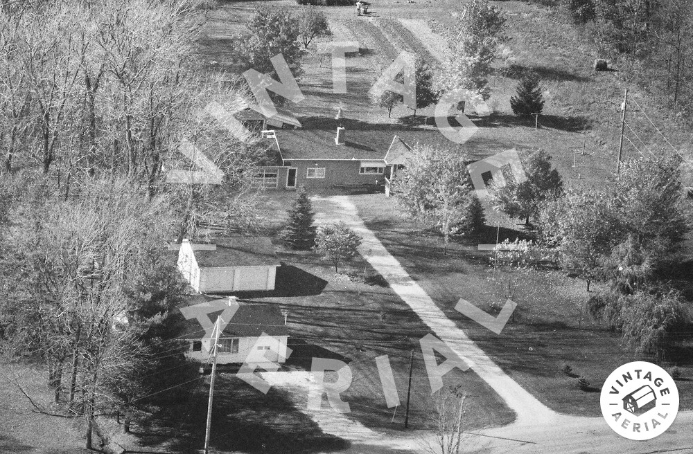 Vintage Aerial Ohio Morrow County 1990 59SMO4