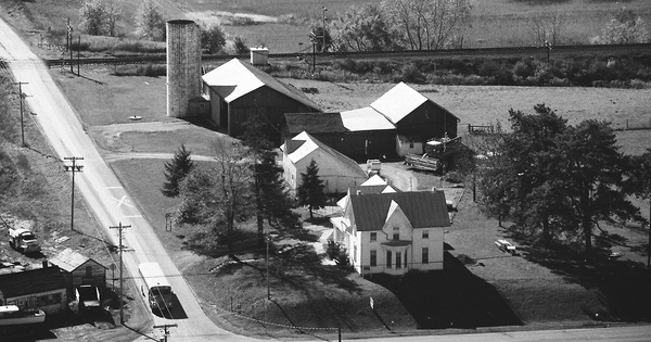 Vintage Aerial photo from 1978 in Lorain County, OH