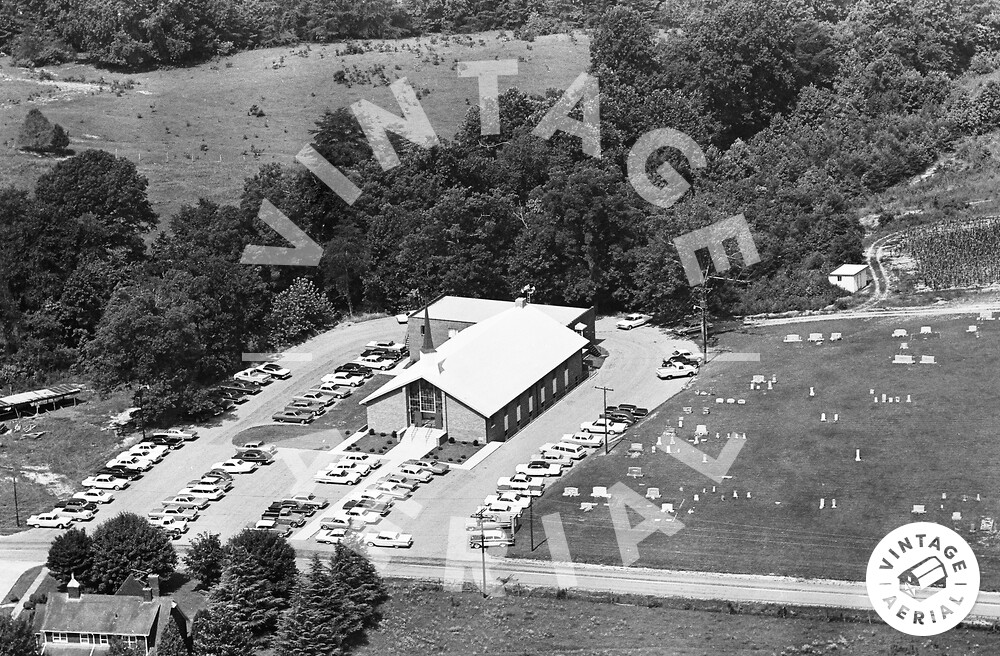 Vintage Aerial North Carolina Yadkin County 1965 40HYA10