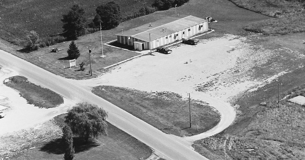 Vintage Aerial photo from 1983 in Montgomery County, IL