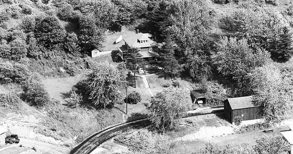 Vintage Aerial photo from 1966 in Allegheny County, PA