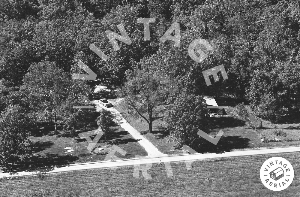 Vintage Aerial | Illinois | Macoupin County | 1974 | 23-CMA-25