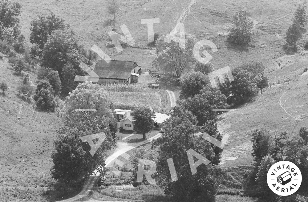 Vintage Aerial Kentucky Boyd County 1983 16JBY4
