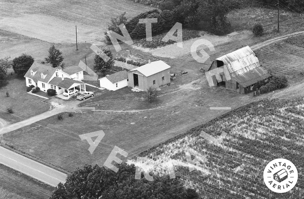 Vintage Aerial Kentucky Ballard County 1984 17LBA32