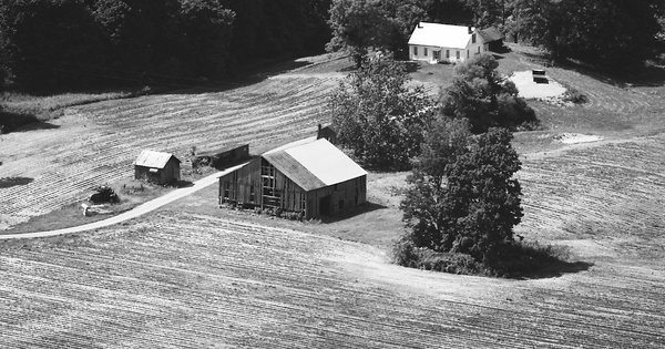 Vintage Aerial photo from 1977 in Jefferson County, IN