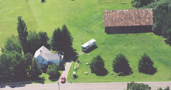 Vintage Aerial photo from 2000 in Houghton County, MI