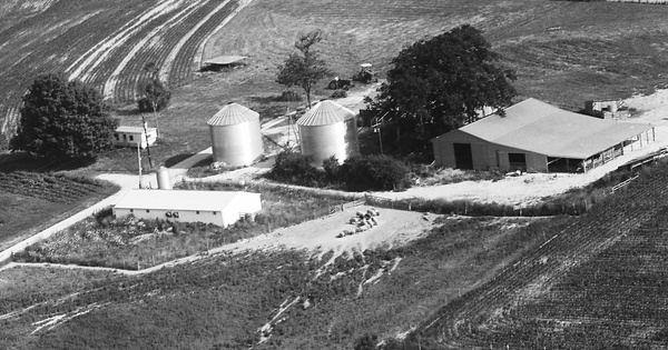 Vintage Aerial photo from 1972 in Putnam County, IN