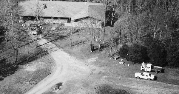 Vintage Aerial photo from 1990 in White County, AR