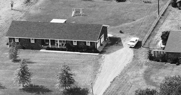 Vintage Aerial photo from 1983 in Union County, KY