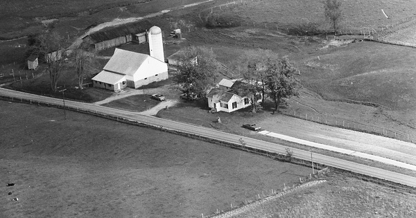Vintage Aerial photo from 1978 in Switzerland County, IN