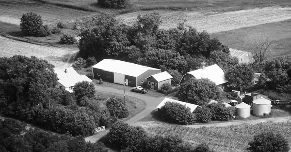 Vintage Aerial photo from 1991 in Anoka County, MN