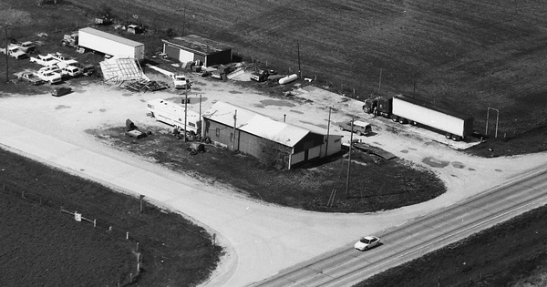 Vintage Aerial photo from 1995 in Madison County, IA