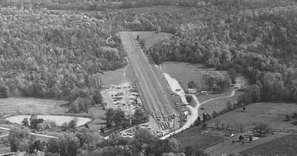 Vintage Aerial photo from 1985 in Cecil County, MD
