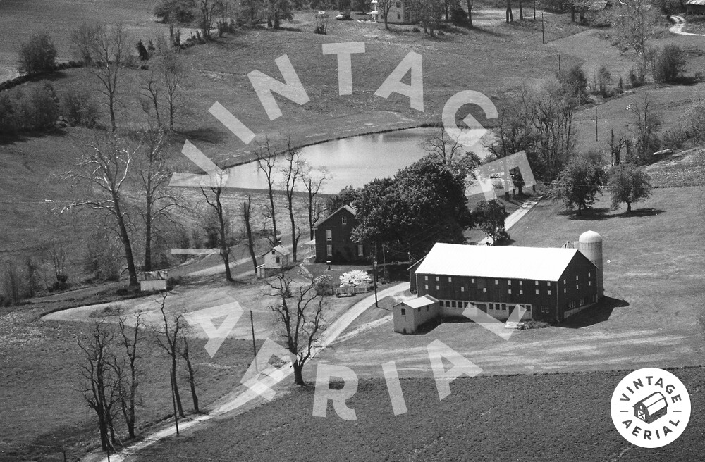 Vintage Aerial Maryland Carroll County 1979 34LCA14
