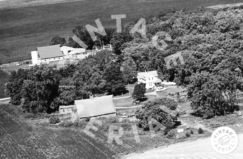 Vintage Aerial Minnesota Renville County 1967 78MRE3