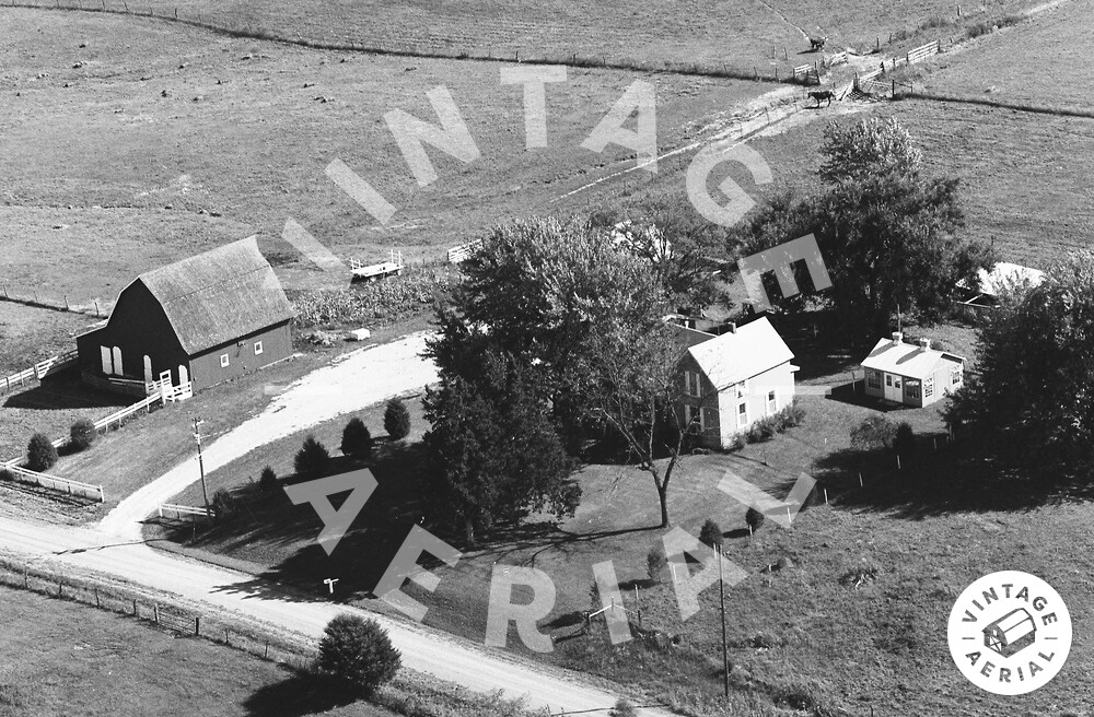 Vintage Aerial Missouri Macon County 1974 67GMA30
