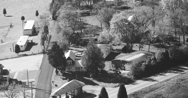 Vintage Aerial photo from 1985 in Loudon County, TN