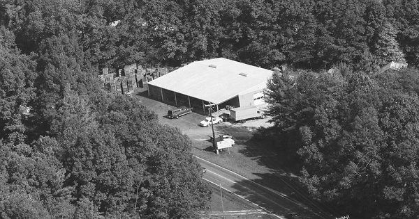 Vintage Aerial photo from 1990 in Henderson County, NC