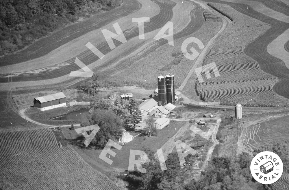 Vintage Aerial Wisconsin Trempealeau County 1979 101ITR7