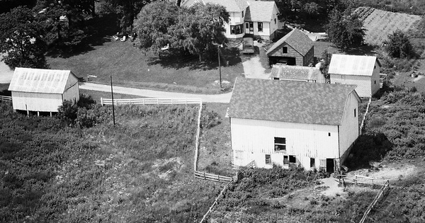 Vintage Aerial photo from 1979 in Sauk County, WI