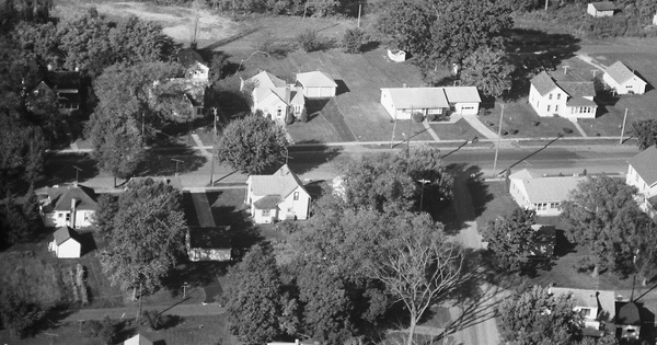 Vintage Aerial photo from 1979 in Trempealeau County, WI