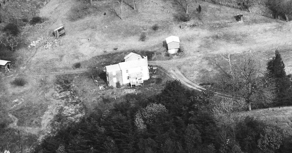 Vintage Aerial photo from 1992 in Hardy County, WV