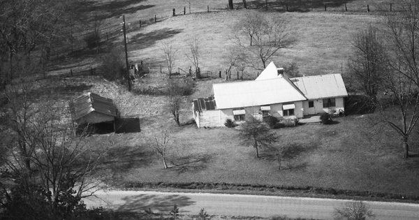 Vintage Aerial photo from 1987 in Douglas County, GA