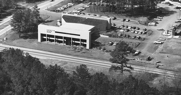 Vintage Aerial photo from 1983 in Fayette County, GA