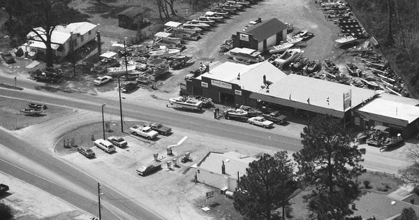 Vintage Aerial photo from 1987 in Florence County, SC