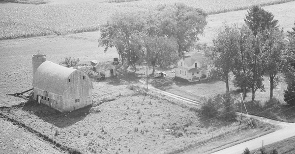 Vintage Aerial photo from 1979 in Pierce County, WI