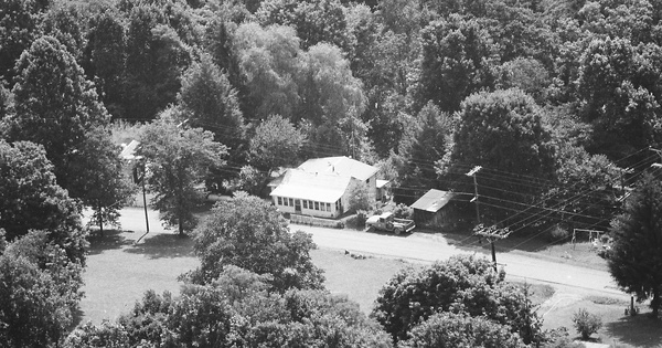Vintage Aerial photo from 1985 in Barbour County, WV