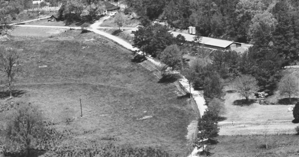 Vintage Aerial photo from 1984 in Blount County, AL