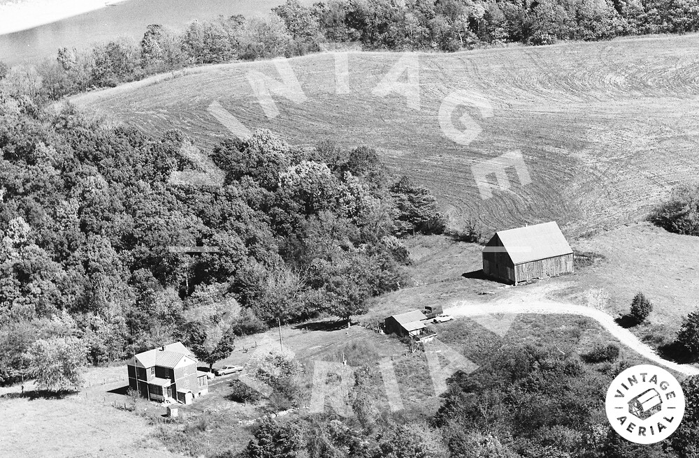Vintage Aerial Missouri Ste. Genevieve County 1976 14FSTG7