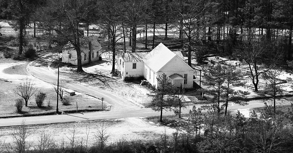 Vintage Aerial photo from 1983 in McDuffie County, GA