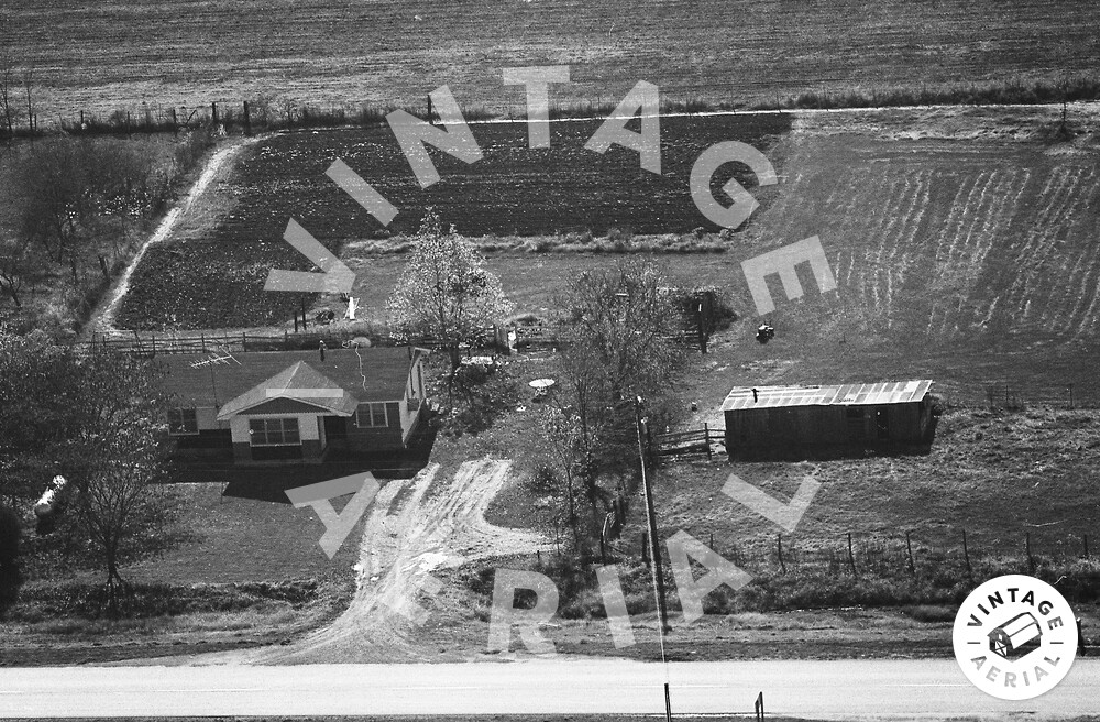 Vintage Aerial Missouri Stoddard County 1975 5HST2