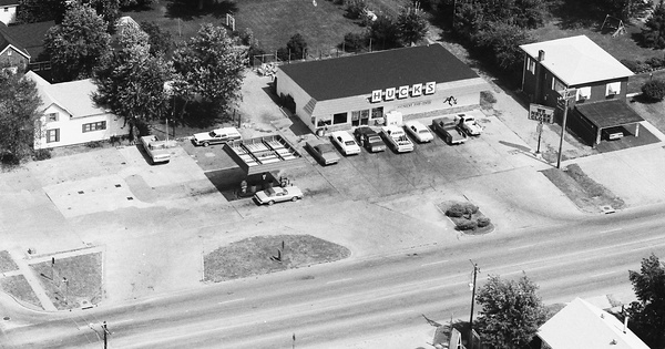 Vintage Aerial photo from 1983 in Franklin County, IL