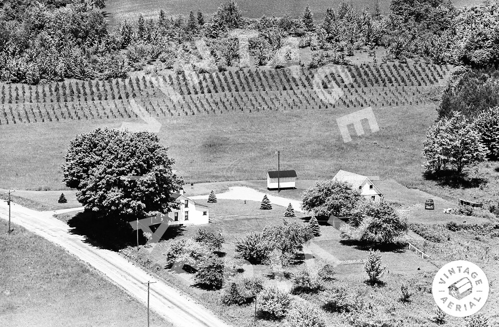 Vintage Aerial Pennsylvania Crawford County 1965 23KCR19