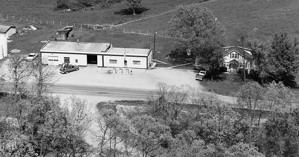 Vintage Aerial photo from 1987 in Gasconade County, MO